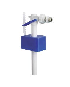 Horizontal cassette valve, 1/2'' plastic, blue, 5xH24 cm