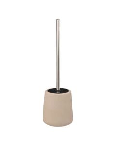 Toilet brush holder, Colorama, ceramic, beige, 12xH39 cm