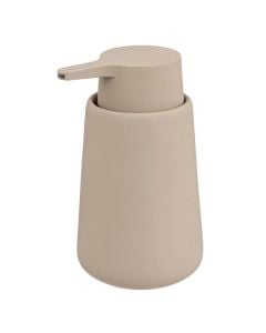 Mbajtëse sapuni të lengshëm, Colorama, 250 ml, qeramikë, bezhë, 8.8xH14 cm