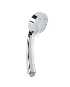 Shower head, Ischia, 3 functions, chrome/abs, silver
