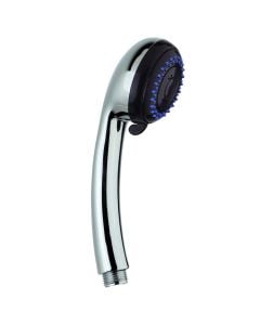Shower head, Planet, 3 functions, chrome/abs, silver