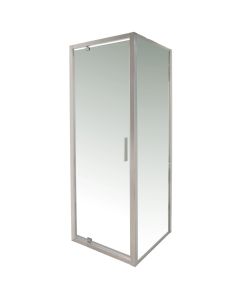 Shower cabin, aluminum profiles, chrome, 6 mm glass, 70x70xH190 cm