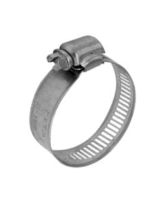 Circular metal band, with registration, 2 pieces, steel, 14 -24mm
