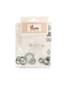 Sanitary gasket set, various, fiber/paper, green, 3/8''-1'', 1pc