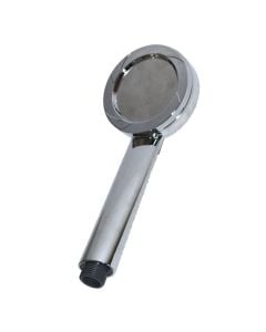 Shower head with 1 function, water saving, chrome/abs, silver, 8.5xH21 cm