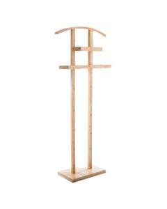 Clothes hanger, bamboo, natural bamboo, 44.5x22xH113 cm
