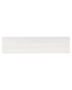 Wall tiles, Travel White, porcelain, glossy, White, 7.5x30 cm