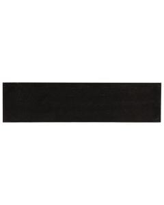 Wall tiles, Travel Black, porcelain, glossy, black, 7.5x30 cm