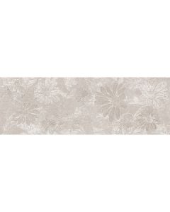 Floor tile, Amira Daisy Dark, porcelain, matte, beige, 30x90 cm