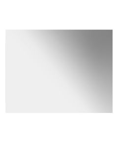Rectangular mirror, Wild, Led, ABS frame, glass, silver, 60x80 cm