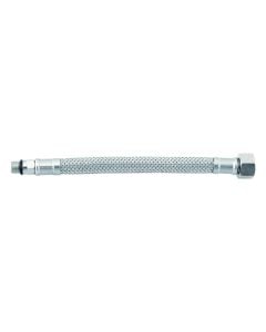 Flexible michelator pipe, stainless steel mesh, DN10, 3/8'' x40 cm