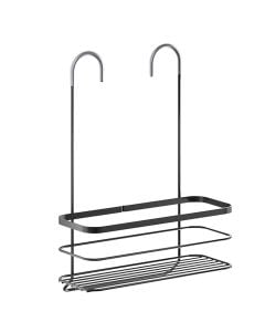 Shampoo holder, under the tap, Origin Lava, metal, 28x14xH38 cm