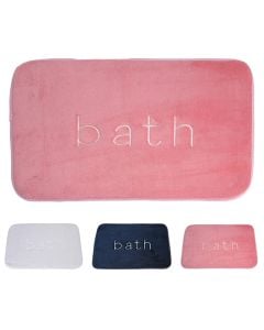 Bath mat, microfiber, various, 40x60 cm