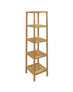 Multipurpose shelf, Saporo L, Bamboo, Natural, 5 levels, 36x33x140 cm