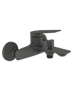 Shower mixer, ''Dynamic'', bronze material, dark gray color, mat finish, 2 outlets