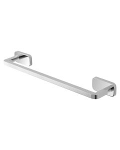Towel rack ''Cubic'' in inox 304 silver color. Dimensions, L : 45 cm.