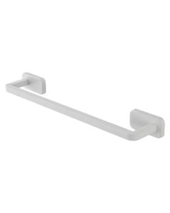 Towel rack ''Cubic'' in inox 304 white color. Dimensions, L : 45 cm.