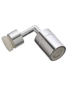 Faucet filter in ABS silver color