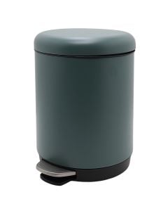 Waste bin, 5 lt, metal, green, 20.4x25.7xH26.5 cm