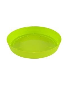 Round flower pot saucer, LOFLY, plastic, lime, Ø30.5 xH4.9 cm
