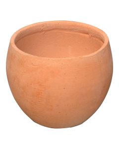 Round flower pot, DEGO, ceramic, terracote, Ø25 xH20 cm