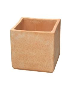 Flower pot, FOLLO, ceramic, terracotta, 27x27xH27 cm