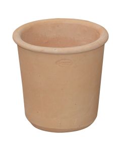Round flower pot, STELLA, ceramic, terracote, Ø27 xH27 cm