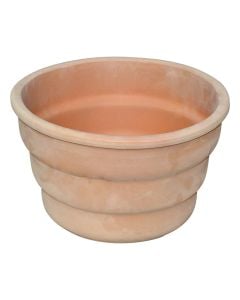 Round flower pot, LECCO, ceramic, terracote, Ø33 xH19 cm