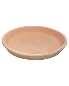 Round flower pot saucer, ceramic, terracote, Ø30 xH5 cm