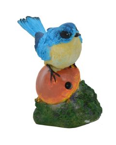 Garden decoration, BIRD, polystone, colorful, H11 cm