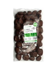 Decoration pebbles, RE-PEBBLES, plastic, brown, 25x25 cm