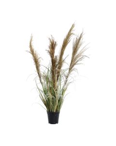 Artificial flower, plastic, green, 108 cm