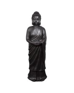 Decorative object, BUDDHA, resin, dark grey, 40x37xH150 cm
