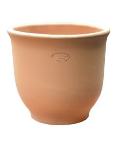 Flower pot, ALPHA, ceramic, terracotta, Ø25 xH27 cm