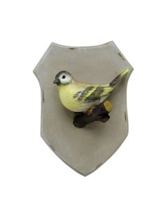 Decorative hanging décor, BIRD, ceramic, assorted, 14x6xH18 cm