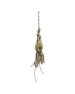Decorative hanging décor, rope, natural, H25 cm