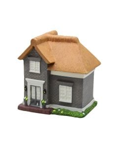 Garden decoration, house, ceramic, colorful, 19x14xH20 cm