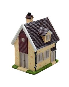 Garden decoration, house, ceramic, colorful, 17x12xH21 cm