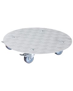 Multi roller, Wagner, Alaska, with brakes, metal, silver, Ø30 cm, 150 kg