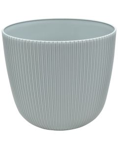 Vazo lulesh, plastike, jeshile, Ø29 xH25 cm, 13 lt