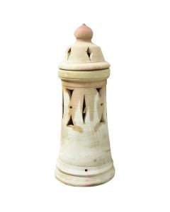 Garden decoration, ceramic, white, Ø30 cm
