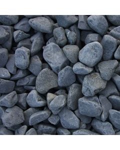 Decoration stone, marble, black, 1-3 cm, 20 kg