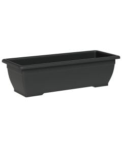 Flower pot, Nara, plastic, antracite, 60 cm
