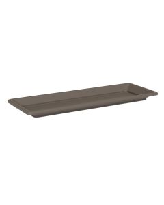 Flower pot saucer, Nara, plastic, brown, 60 cm