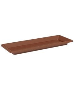Flower pot saucer, Nara, plastic, terracotta, 80 cm