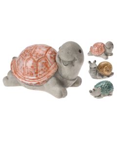 Garden decoration, porcelain, assorted, 19.2x10.3xH9.5 cm