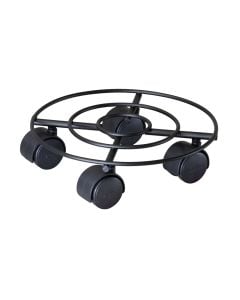 Multu rroller, Gh0942, metal, black/matt, Ø23 cm, 60 kg