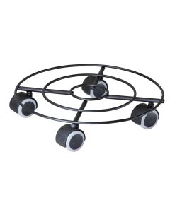 Multi roller, GH0944, metal, black, Ø40 cm, 60 kg