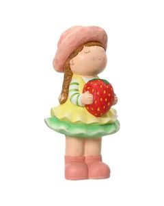 Garden decoration, Girl, Polymagnesium, colorful, 25x20xH45 cm