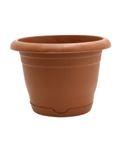 Flower pot, Bahar, plastic, terracotta, Ø27xH20 cm